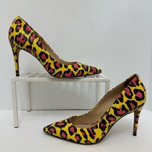 Vince Camuto Leopard Heels SZ 9